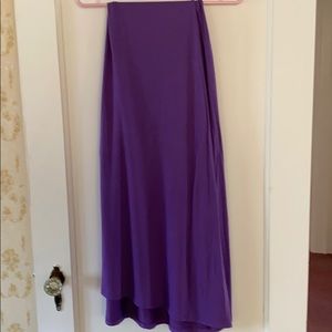 Lularoe small purple maxi skirt